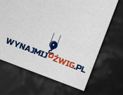Projekt graficzny, nazwa firmy, tworzenie logo firm Logo dla wynajmijdzwig.pl - YokoDesign