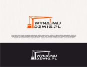 Projekt graficzny, nazwa firmy, tworzenie logo firm Logo dla wynajmijdzwig.pl - Voron 2021