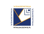 Projekt graficzny, nazwa firmy, tworzenie logo firm Logo dla wynajmijdzwig.pl - OkSun