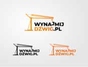 Projekt graficzny, nazwa firmy, tworzenie logo firm Logo dla wynajmijdzwig.pl - aga90