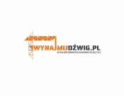 Projekt graficzny, nazwa firmy, tworzenie logo firm Logo dla wynajmijdzwig.pl - gabjus