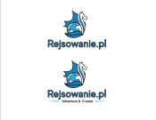 Projekt graficzny, nazwa firmy, tworzenie logo firm Logo dla portalu rejsowanie.pl - nyia