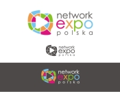 Projekt graficzny, nazwa firmy, tworzenie logo firm Network Expo Polska  - evadesign