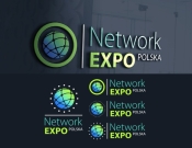 Projekt graficzny, nazwa firmy, tworzenie logo firm Network Expo Polska  - JustynaeM