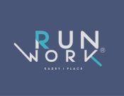 Projekt graficzny, nazwa firmy, tworzenie logo firm Logo dla RUNWORK Sp. z o.o. - e u r e k a