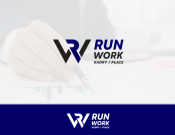 Projekt graficzny, nazwa firmy, tworzenie logo firm Logo dla RUNWORK Sp. z o.o. - Odenes