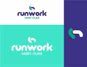 Projekt graficzny, nazwa firmy, tworzenie logo firm Logo dla RUNWORK Sp. z o.o. - Popi