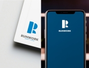 Projekt graficzny, nazwa firmy, tworzenie logo firm Logo dla RUNWORK Sp. z o.o. - Zalogowany
