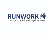 Projekt graficzny, nazwa firmy, tworzenie logo firm Logo dla RUNWORK Sp. z o.o. - wyczucie