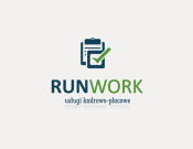 Projekt graficzny, nazwa firmy, tworzenie logo firm Logo dla RUNWORK Sp. z o.o. - MagicLogo
