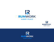 Projekt graficzny, nazwa firmy, tworzenie logo firm Logo dla RUNWORK Sp. z o.o. - czaqq