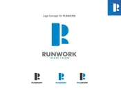 Projekt graficzny, nazwa firmy, tworzenie logo firm Logo dla RUNWORK Sp. z o.o. - Zalogowany
