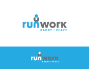 Projekt graficzny, nazwa firmy, tworzenie logo firm Logo dla RUNWORK Sp. z o.o. - quadris