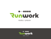 Projekt graficzny, nazwa firmy, tworzenie logo firm Logo dla RUNWORK Sp. z o.o. - kruszynka