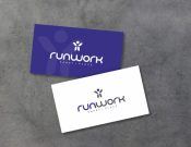 Projekt graficzny, nazwa firmy, tworzenie logo firm Logo dla RUNWORK Sp. z o.o. - e_voo
