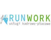 Projekt graficzny, nazwa firmy, tworzenie logo firm Logo dla RUNWORK Sp. z o.o. - wyczucie