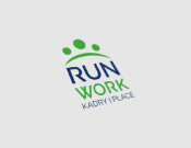Projekt graficzny, nazwa firmy, tworzenie logo firm Logo dla RUNWORK Sp. z o.o. - czaqq