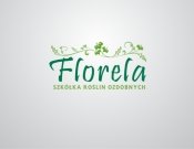 Projekt graficzny, nazwa firmy, tworzenie logo firm Logo dla Szkółki Roślin Florela - kreatom