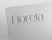 Projekt graficzny, nazwa firmy, tworzenie logo firm Logo dla Szkółki Roślin Florela - olaja
