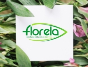Projekt graficzny, nazwa firmy, tworzenie logo firm Logo dla Szkółki Roślin Florela - noon