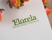 Projekt graficzny, nazwa firmy, tworzenie logo firm Logo dla Szkółki Roślin Florela - Karmelixq