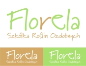 Projekt graficzny, nazwa firmy, tworzenie logo firm Logo dla Szkółki Roślin Florela - zapisany