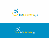 Projekt graficzny, nazwa firmy, tworzenie logo firm Logo dla: toLecimy.pl - tunada