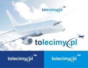 Projekt graficzny, nazwa firmy, tworzenie logo firm Logo dla: toLecimy.pl - evadesign