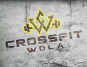 Projekt graficzny, nazwa firmy, tworzenie logo firm Logo nowego klubu CrossFit w Wawie - JEDNOSTKA  KREATYWNA