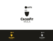 Projekt graficzny, nazwa firmy, tworzenie logo firm Logo nowego klubu CrossFit w Wawie - PąCZEK Portfolio