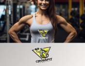 Projekt graficzny, nazwa firmy, tworzenie logo firm Logo nowego klubu CrossFit w Wawie - Zalogowany