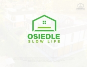 Projekt graficzny, nazwa firmy, tworzenie logo firm LOGO: OSIEDLE SLOW LIFE - myKoncepT