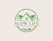 Projekt graficzny, nazwa firmy, tworzenie logo firm LOGO: OSIEDLE SLOW LIFE - Olusiek