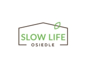 Projekt graficzny, nazwa firmy, tworzenie logo firm LOGO: OSIEDLE SLOW LIFE - stone