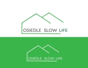 Projekt graficzny, nazwa firmy, tworzenie logo firm LOGO: OSIEDLE SLOW LIFE - malutka2021