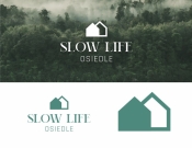Projekt graficzny, nazwa firmy, tworzenie logo firm LOGO: OSIEDLE SLOW LIFE - Popi