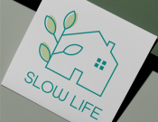 Projekt graficzny, nazwa firmy, tworzenie logo firm LOGO: OSIEDLE SLOW LIFE - Buku