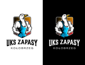 Projekt graficzny, nazwa firmy, tworzenie logo firm Logo dla klubu sportowego zapasy  - Mascot