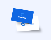 Projekt graficzny, nazwa firmy, tworzenie logo firm Logo dla software house’u COPENTRO - czaqq