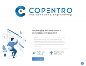 Projekt graficzny, nazwa firmy, tworzenie logo firm Logo dla software house’u COPENTRO - Dualart