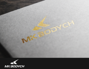 Projekt graficzny, nazwa firmy, tworzenie logo firm MK BODYCH - TragicMagic