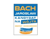 Projekt graficzny, nazwa firmy, tworzenie logo firm Jarosław Bach Wójt Gminy Choczewo - Dualart