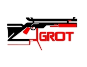 Projekt graficzny, nazwa firmy, tworzenie logo firm Logo Salon Broni Grot - Roninn35