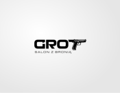 Projekt graficzny, nazwa firmy, tworzenie logo firm Logo Salon Broni Grot - aga90
