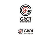 Projekt graficzny, nazwa firmy, tworzenie logo firm Logo Salon Broni Grot - evadesign
