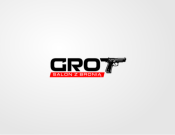 Projekt graficzny, nazwa firmy, tworzenie logo firm Logo Salon Broni Grot - aga90