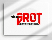 Projekt graficzny, nazwa firmy, tworzenie logo firm Logo Salon Broni Grot - Piotr_dtp