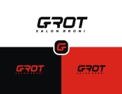 Projekt graficzny, nazwa firmy, tworzenie logo firm Logo Salon Broni Grot - JEDNOSTKA  KREATYWNA