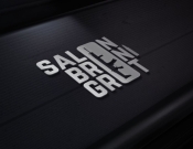 Projekt graficzny, nazwa firmy, tworzenie logo firm Logo Salon Broni Grot - noon