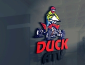Projekt graficzny, nazwa firmy, tworzenie logo firm TEAM Kaczmarek /  /   DUCK ATV  - malutka2021